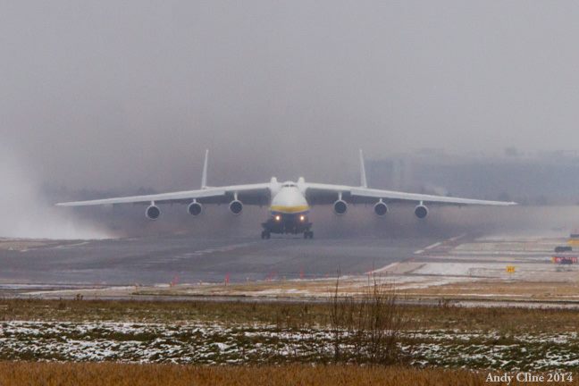 Antonov 225 at Toronto Pearson Airport: Photos