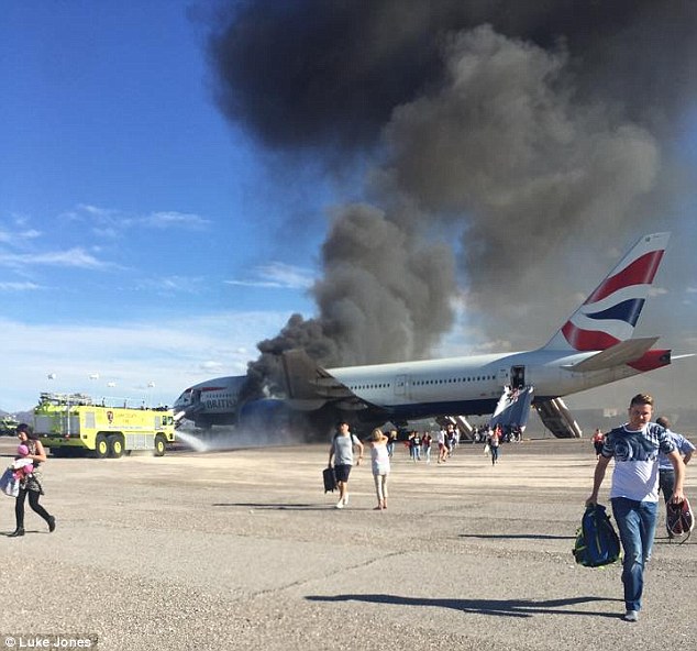 Uncontained engine failure responsible for British Airways 777 Fire