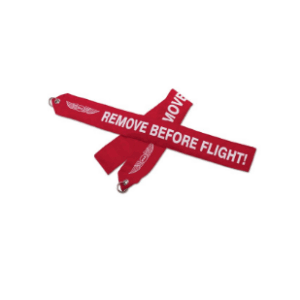 remove before flight banner