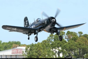 Chance Vought F4U Corsair. Image from Airliners.net