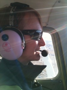 Flying with my pink ANR headset from Powder Puff Pilot. Flying with my pink ANR headset from Powder Puff Pilot.