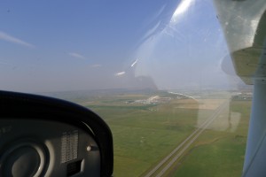 Hot, hazy summer day produces high density altitude and reduced performance